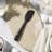 Silicone Onyx Silicone Spatula, Black-101178981