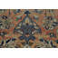 Tapis traditionnel rétro en laine orange 10 x 13
