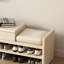 Banc de rangement pour chaussures 47,2 po-108642898