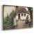 Toile avec cadre flottant or