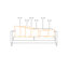 Ensemble de 2 coussins décoratifs en coton crème / jaune-122942404