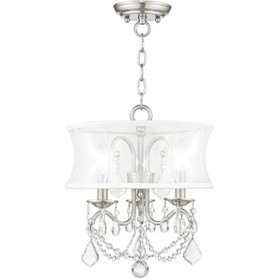 Lustre tambour 3 lumières