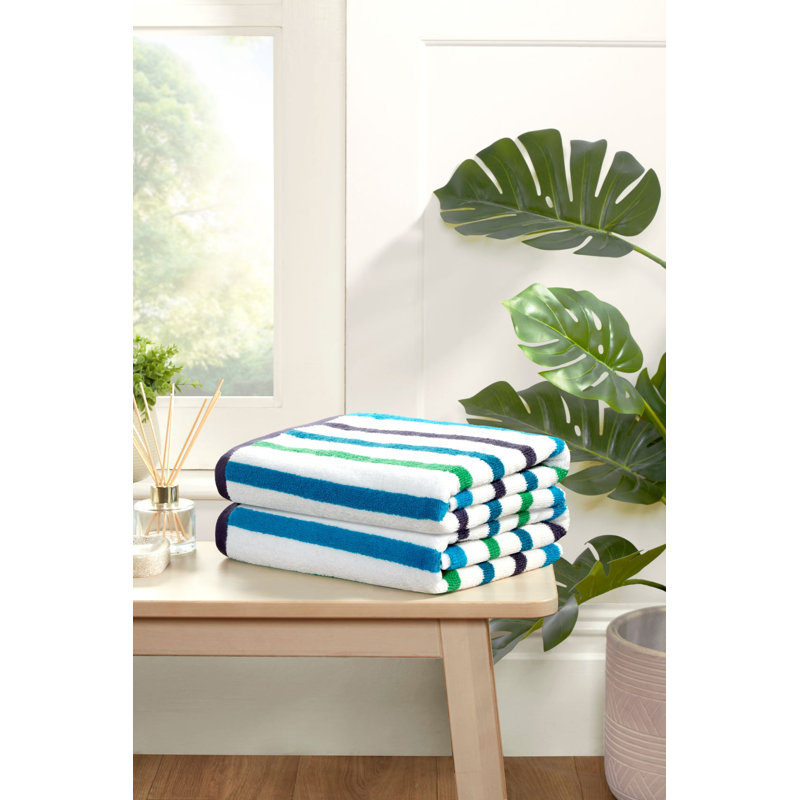 Curran Bath Towel , Blue
