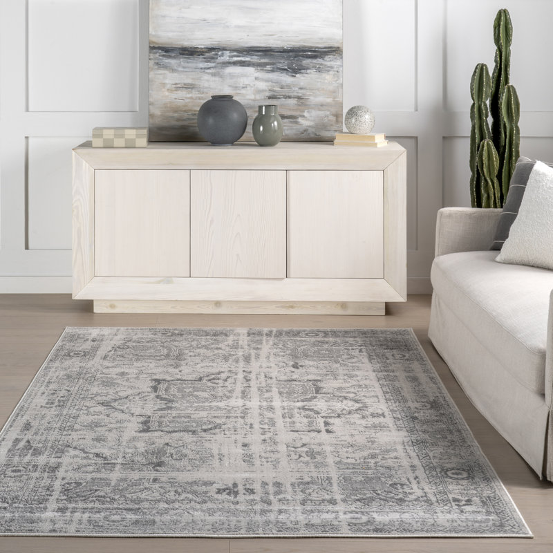  Tapis traditionnel à médaillon Lissy, Rectangle 4pi x 6 pi