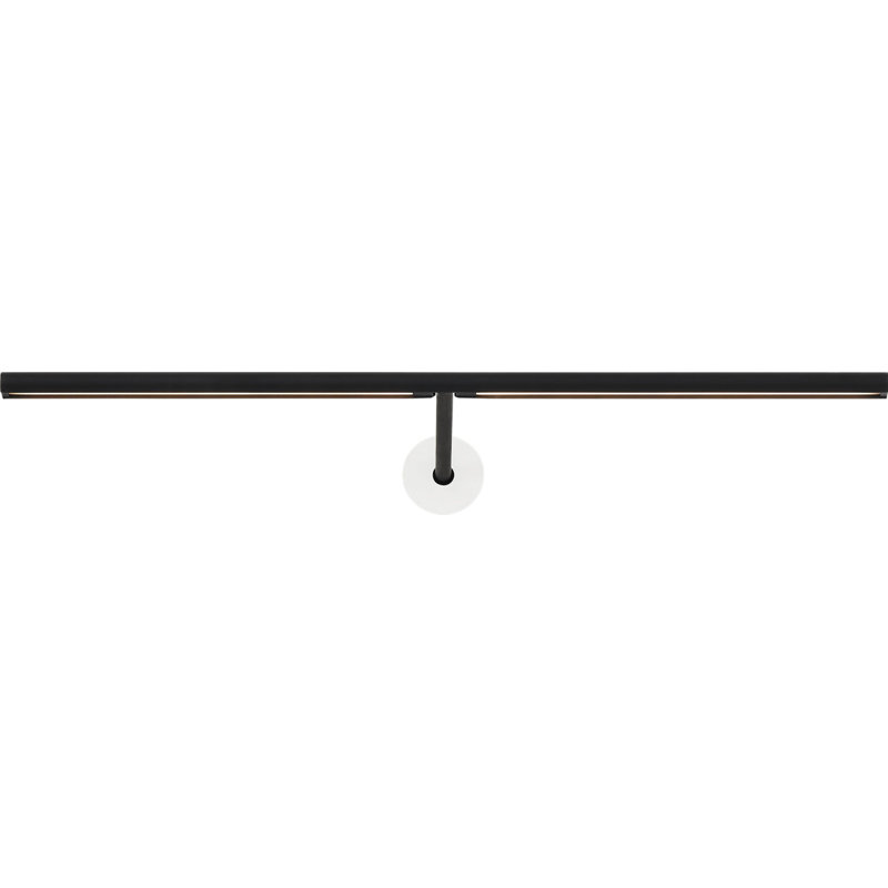 Plural Dome Picture Light, Nightshade Black, 0.5" H x 18" W x 8.9" D, 13.5