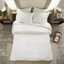 Housse de couette en coton chenille 3 pièces pour très grand lit / très grand lit-120649289