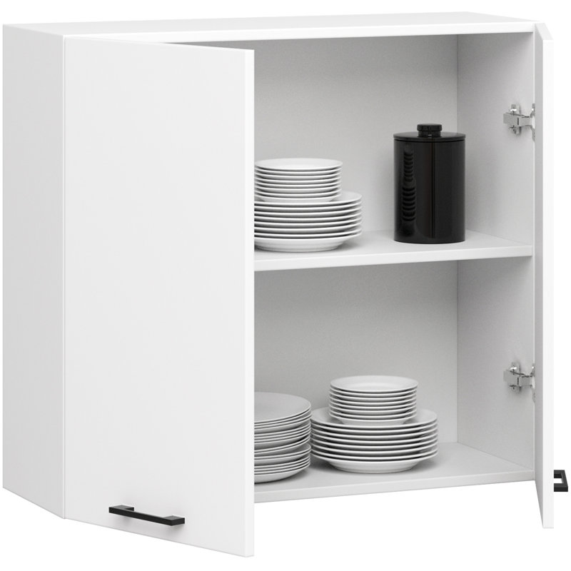 Kuch-Oliwia-Bia Particleboard Wall Unit Cabinet, 72cm H x 80cm W x 30cm D