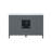 Adrienne 48'' Single Bathroom Vanity with Quartz Top-59096644