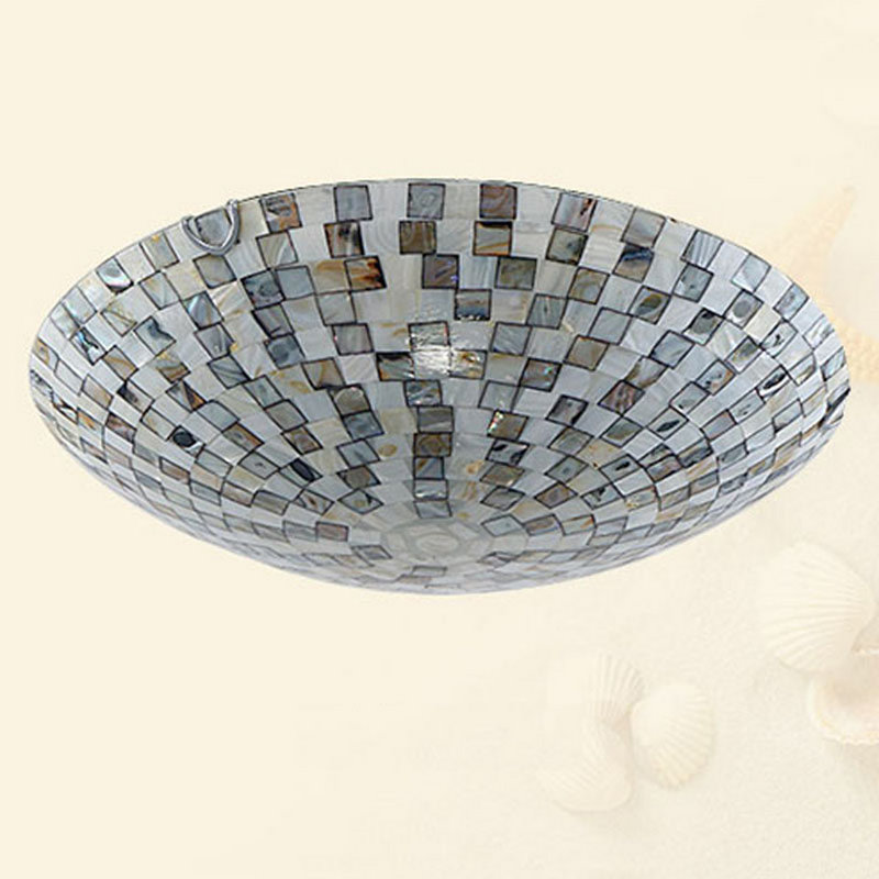 Mikara Shell Flush Mount