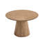Ensemble de table de salle à manger en bois, table de cuisine moderne en panneau de fibres à densité moyenne et chaises rembourrées Boucle pour la salle à manger, la cuisine et l'espace