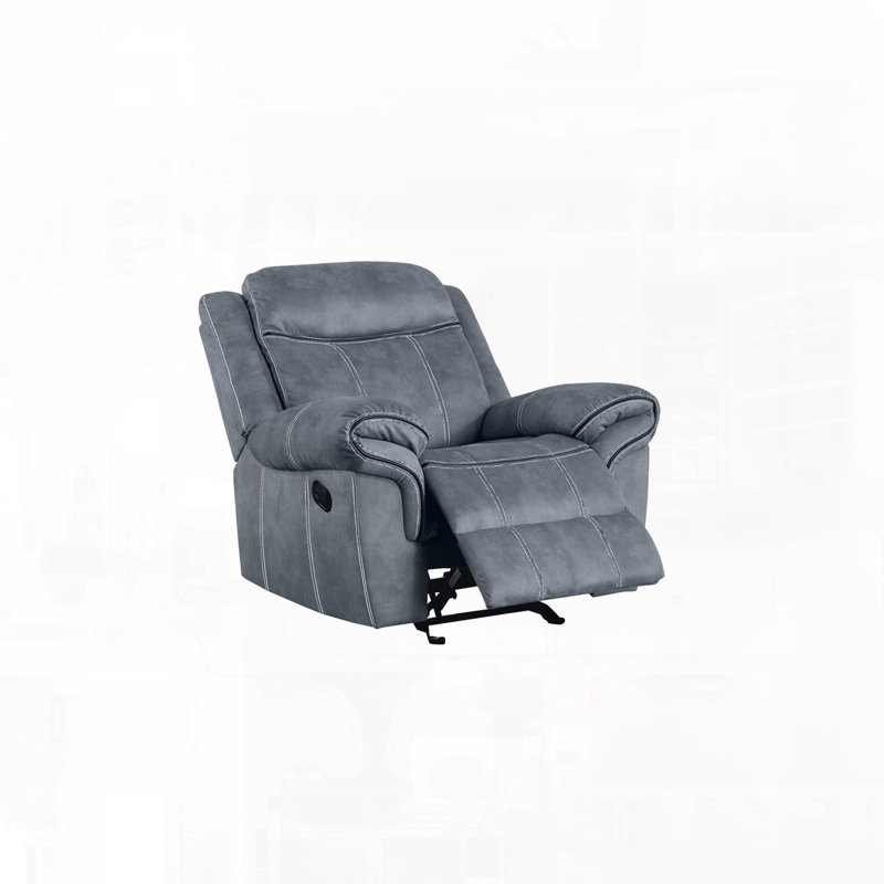 Fauteuil inclinable en velours