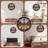 Baseball Stadium Wall Clock， Unique Design