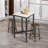 Industrial Tall Square Bar Table