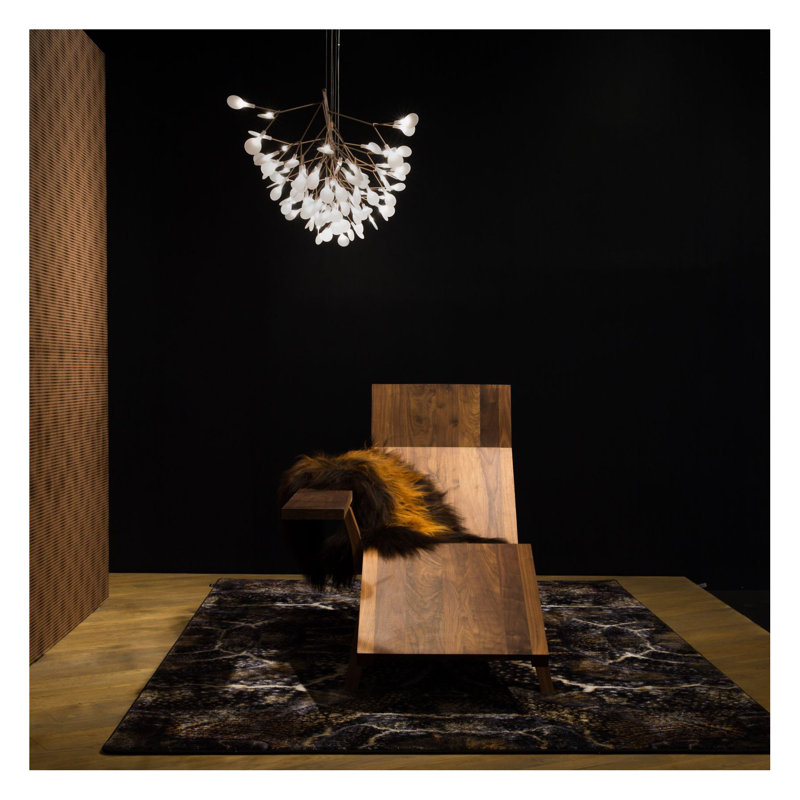 Heracleum III 45 - Light LED Chandelier, Copper, 10 meters