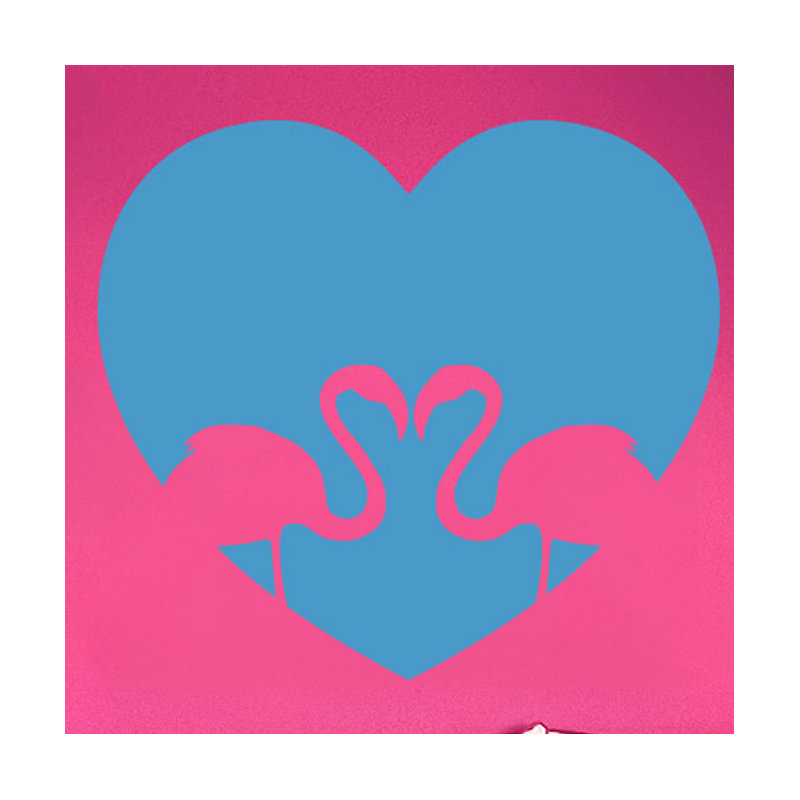 Animals Wall Decal, Blue