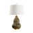 Aged Gray Glaze/Antique Gold Leaf