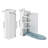 Built-In Ironing Center Board with Mirror