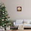  «Deer on Plaid & Wreath», art de la giclée encadrée par Paul Brent-636034271-636034270