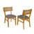 Grey/Natural Wood selected