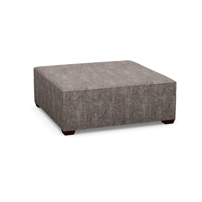 Square Ottoman, Walnut, 3906-73