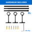 Camesha Stainless Steel Curtain Track/Rail-629563773