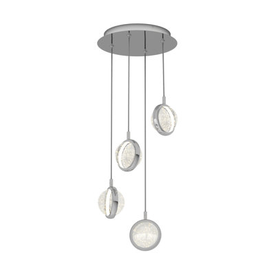 Luminaire suspendu à 4 lumières DEL Bertie