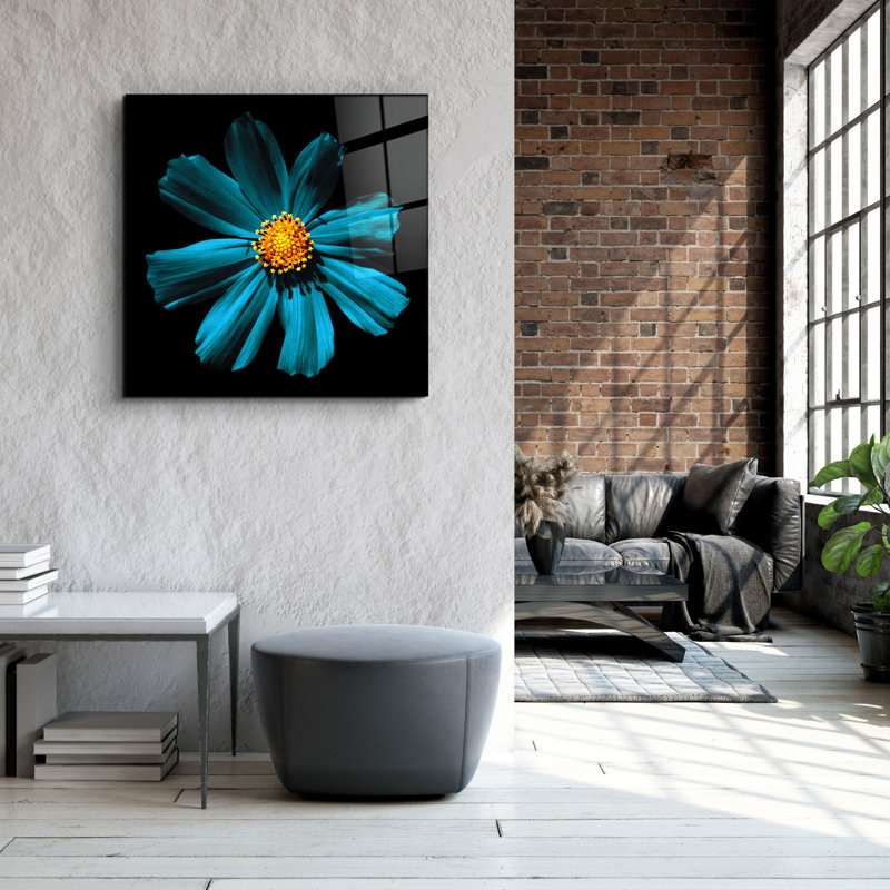 Superbe peinture décorative en verre trempé de 19,7 po x 19,7 po | 100% verre trempé, épaisseur: 0,16 pouce | Impression UV pour des couleurs éclatantes | Parfait pour la décoration intérieure, le salon ou le bureau