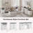 Farmhouse Nightstand Set of 2 With Charging Station, 18” Wide End Table With 2 Drawers for Bedroom Modern Bedside Table Storage Cabinet, Wood Small Dresser Drawer Chest for Living Room, Closet,Hallway, Office Entryway-1260747291-1254924913