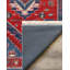 Tapis bleu marine en coton et polyester à imprimé numérique Martwon Collection-735579462