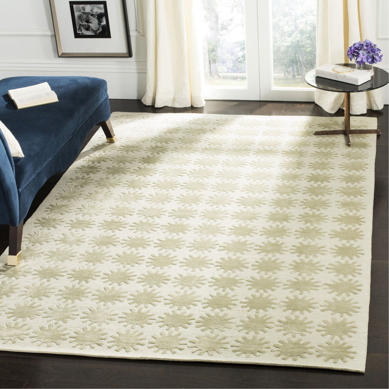 Tapis en soie et laine Martha Stewart, Tapis de couloir 2 pi 3 po x 10 pi