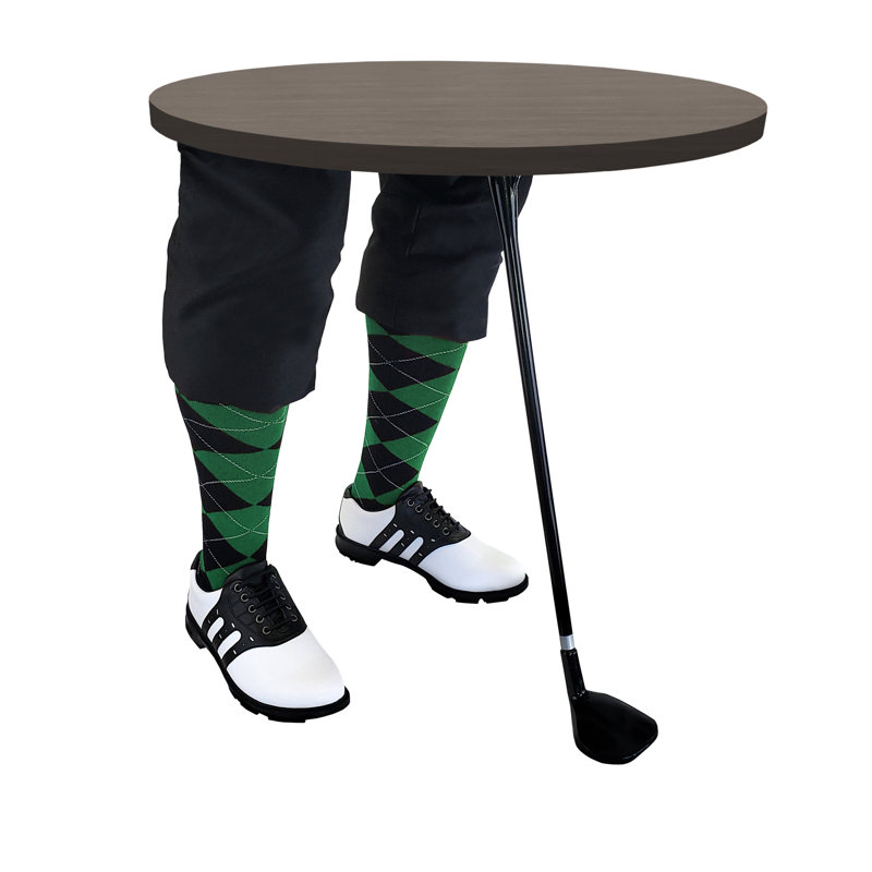 Table de bout abstraite, Argent