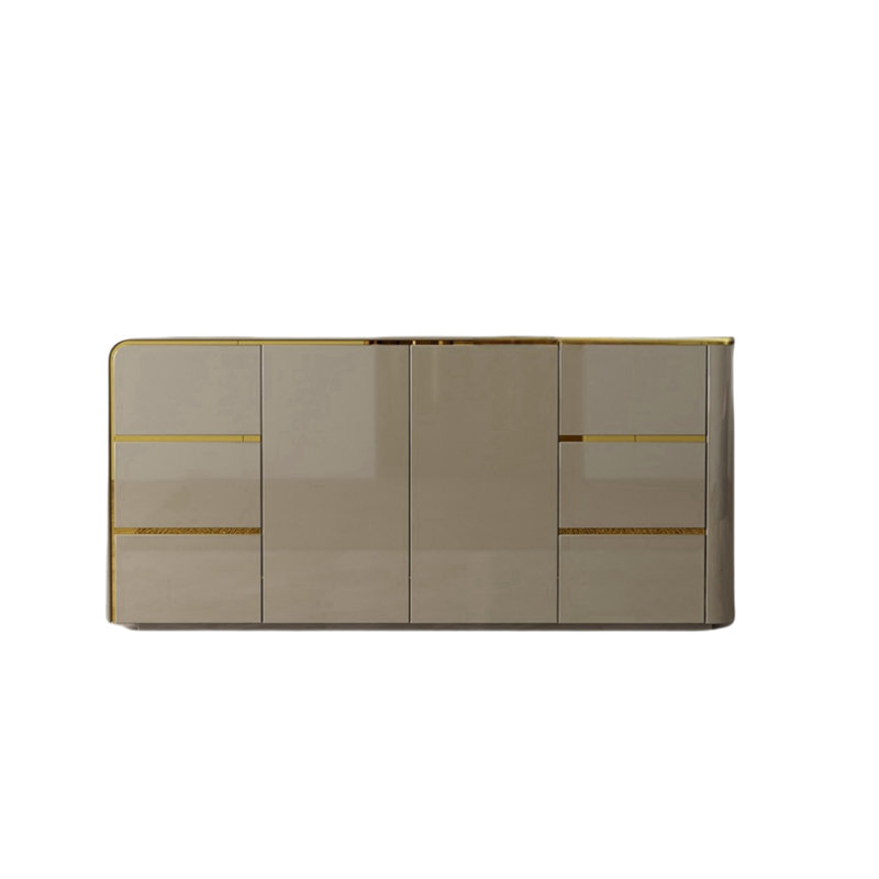 Commode de luxe simple à lumière simple, Kaki