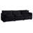 Oversized Deep Seat Sectional Sofa, Large 3-Seater Modular Sofa with 3 Pillows-2085164397