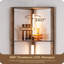 Calena 163cm H x 33cm W Corner Bookcase-1820705726