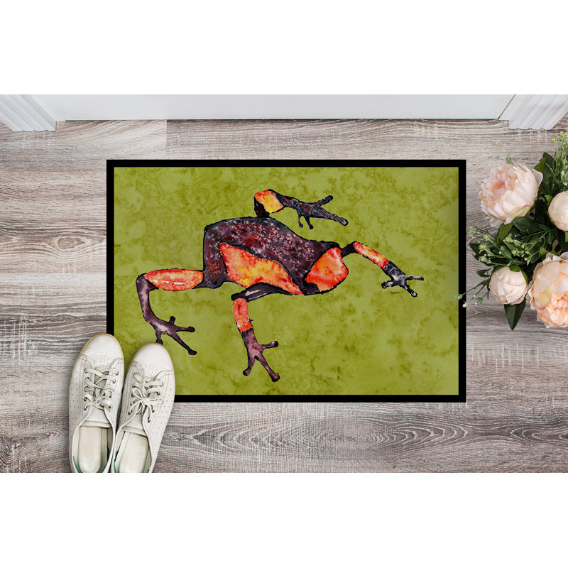 Tapis d'intérieur antidérapant Frog, Rectangle 2 pi x 3 pi