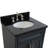 25'' Single Bathroom Vanity with Granite Top-587583444