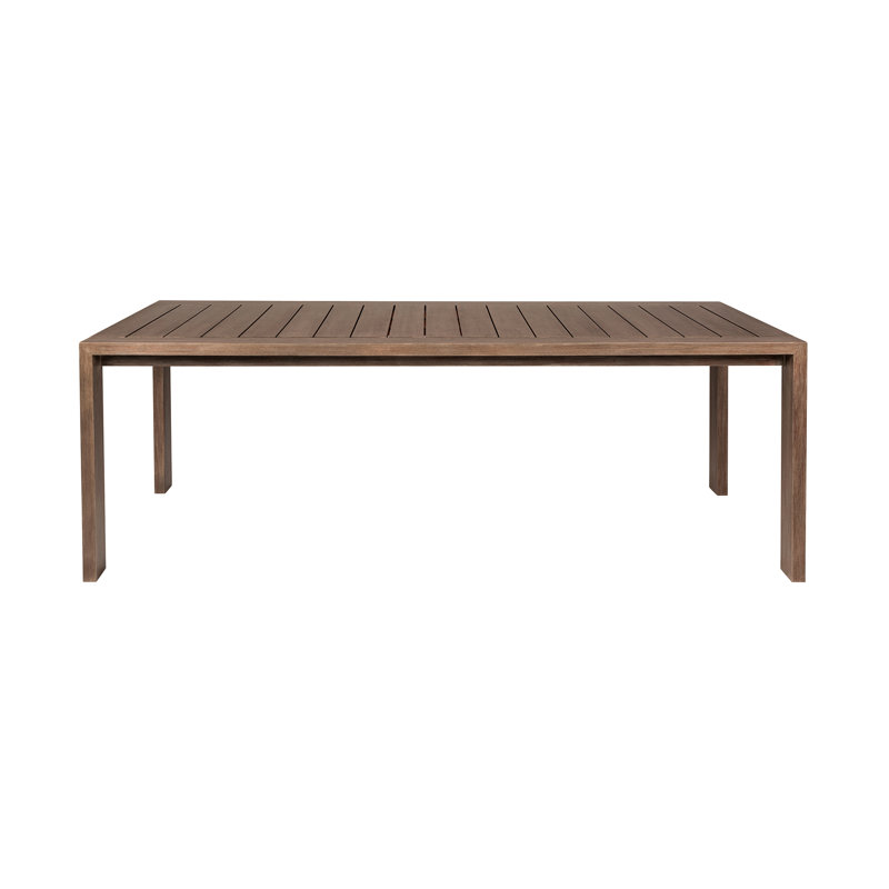 Caraker 82'' Rectangular 4 - Person Outdoor Dining Set with Cushions