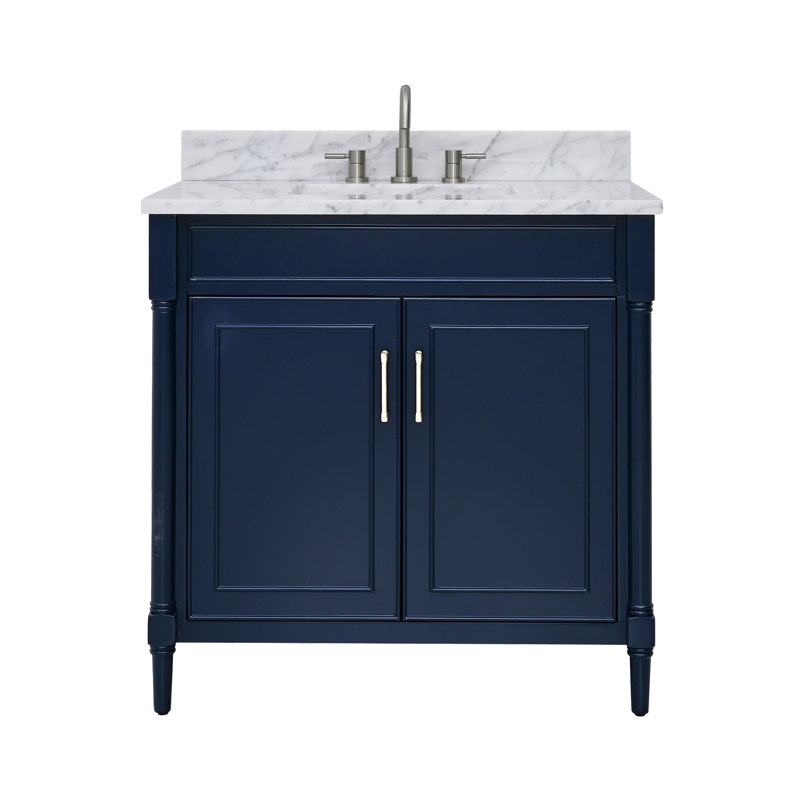 Bristol 37'' W Single Vanity, Navy Blue