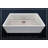 Luxury 36-Inch Solid Fireclay Farmhouse Sink, Flat Front-82987245