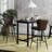 Rickman Upholstered Counter Stool with Metal Frame-530710192-515623235
