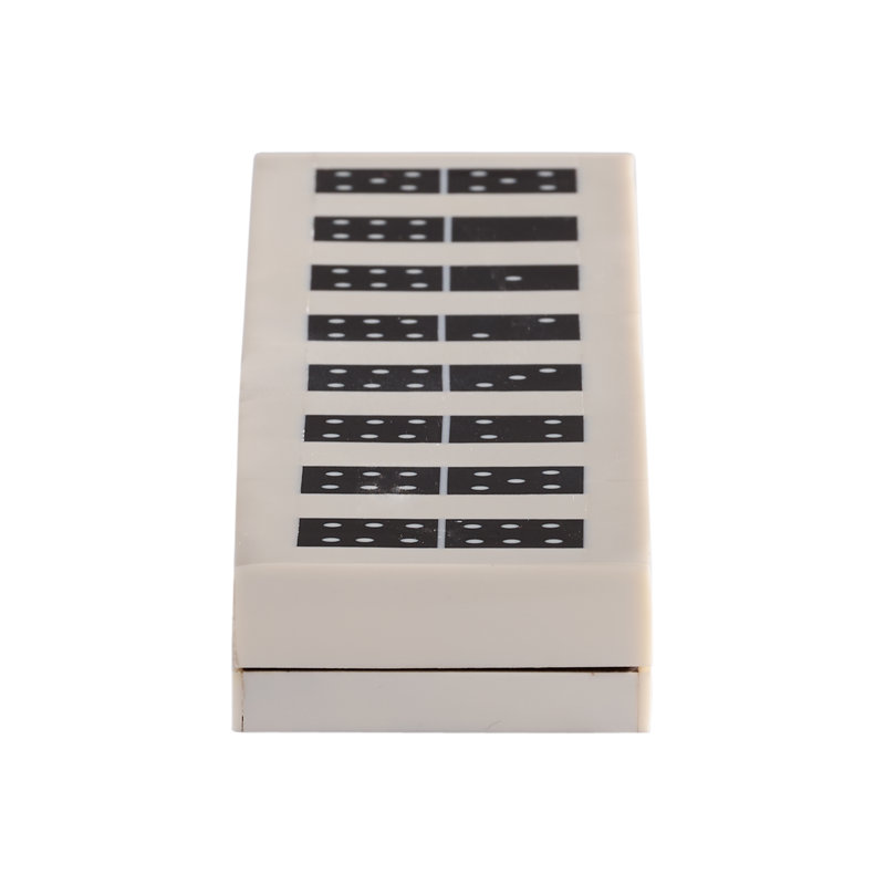 Boîte Domino avec jetons