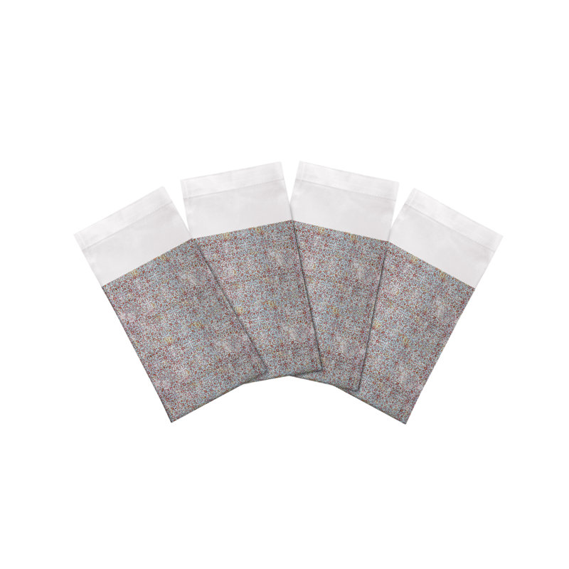 Iznik Cotton Sateen Dinner Napkins, Turqred