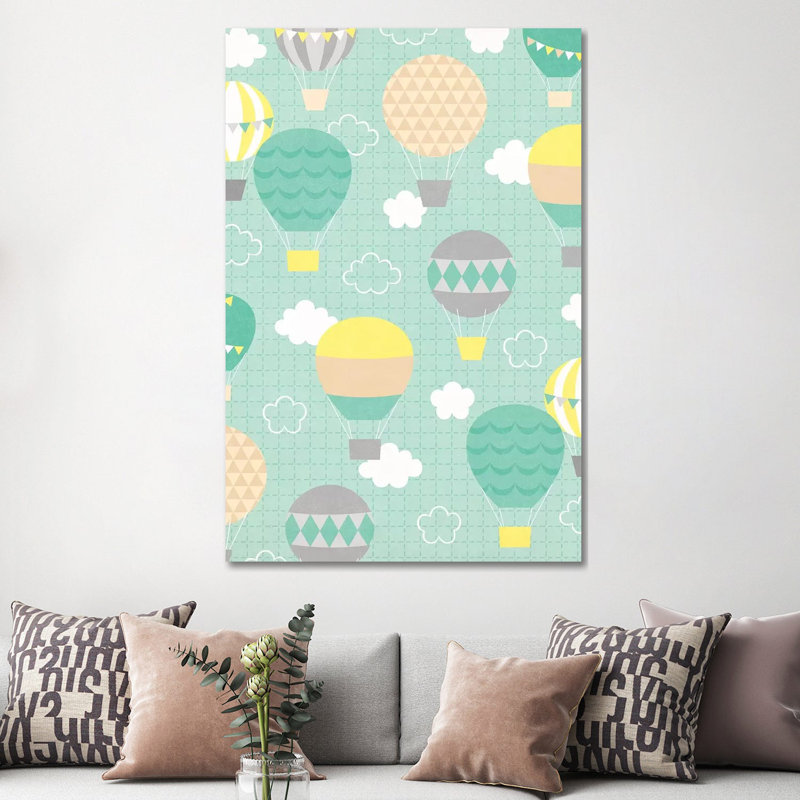 Away We Go III by Gail Veillette - Wrapped Canvas Painting, 152.5 cm H x 101.5 cm W