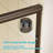 46"-48" W x 72" H Double Sliding Framed Shower Door in Oil Rubbed Bronze with 1/4" Clear Tempered Glass, Dual Handles-98839796