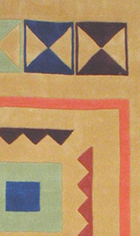 Bright Rug Geometric Indoor Rug