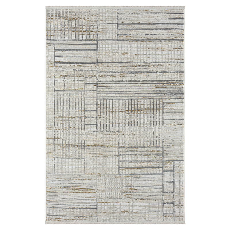 Valentina cream Rug, Rectangle 160 x 230cm