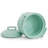 Martha Stewart 6 Piece Round Stoneware Casserole and Lid Set in Mint