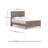 Gwenan Queen Panel Bed-123101729