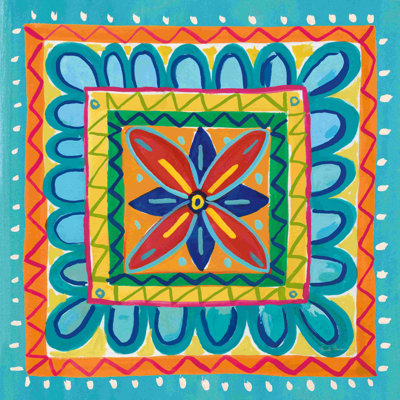 " Mucho Caliente IX " by Farida Zaman Painting Print