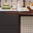 Walnut Round Solid Wood Dining table-1945318533